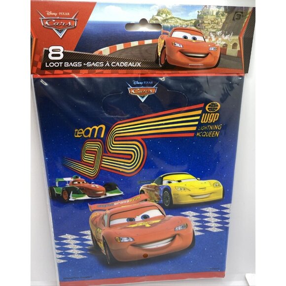 Disney Cars Lightning McQueen Birthday Party Decor Invitations Napkins Loot Bags - Picture 6 of 12